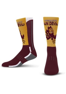 Arizona State Sun Devils Mascot Fever Mens Crew Socks