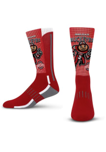 Ohio State Buckeyes Mascot Fever Mens Crew Socks