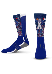 Philadelphia 76ers Mascot Scoreboard Mens Crew Socks