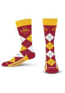 Iowa State Cyclones Remix Mens Argyle Socks
