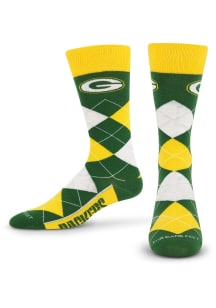 Green Bay Packers Remix Mens Argyle Socks