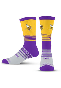 Minnesota Vikings Elevate Mens Crew Socks