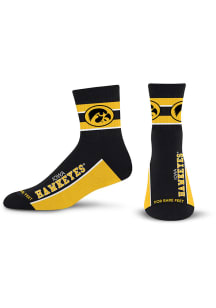 Iowa Hawkeyes Lil Deuce Mens Quarter Socks