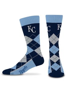 Kansas City Royals Remix Mens Argyle Socks