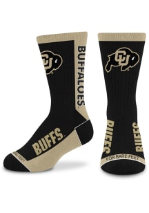 Colorado Buffaloes Silver 577 MVP Youth Crew Socks