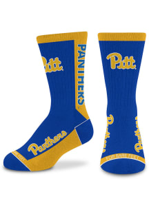 Pitt Panthers Gold 577 MVP Youth Crew Socks