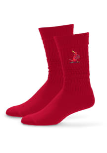 St Louis Cardinals 138 Mello Slouch Womens Quarter Socks