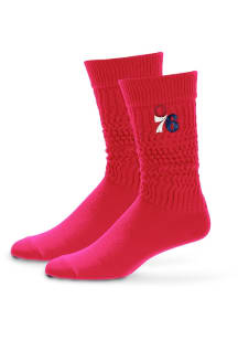 Philadelphia 76ers 138 Mello Slouch Womens Quarter Socks