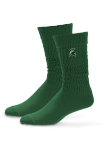 Michigan State Spartans 138 Mello Slouch Womens Quarter Socks