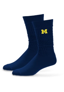 Michigan Wolverines 138 Mello Slouch Womens Quarter Socks