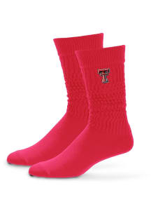 Texas Tech Red Raiders 138 Mello Slouch Womens Quarter Socks