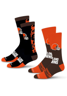 cleveland browns dress socks Long Sleeve Metallic Jersey Evening Gown in Copper Bronze main image 1