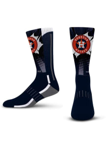 Houston Astros Ka Pow Mens Crew Socks