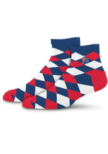 Philadelphia 76ers 109 Diamond Sleepsoft Womens Quarter Socks
