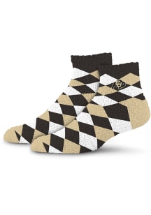 Colorado Buffaloes 109 Diamond Sleepsoft Womens Quarter Socks