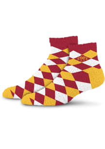 Iowa State Cyclones 109 Diamond Sleepsoft Womens Quarter Socks