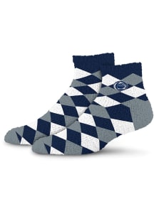Penn State Nittany Lions 109 Diamond Sleepsoft Womens Quarter Socks