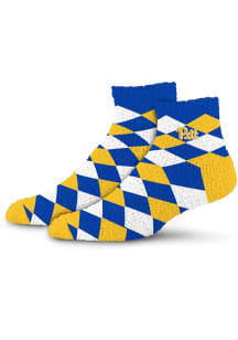 Pitt Panthers 109 Diamond Sleepsoft Womens Quarter Socks