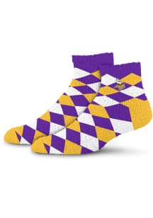 Minnesota Vikings 109 Diamond Sleepsoft Womens Quarter Socks