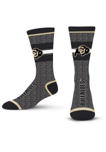 Colorado Buffaloes 504 Mar Spotlight Mens Crew Socks