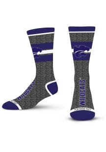 K-State Wildcats 504 Mar Spotlight Mens Crew Socks