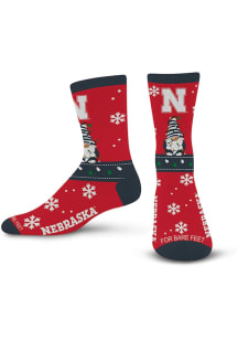 Nebraska Cornhuskers 509 Sweater Gnome Mens Crew Socks