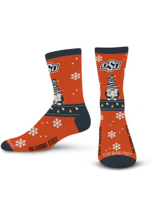 Oklahoma State Cowboys 509 Sweater Gnome Mens Crew Socks
