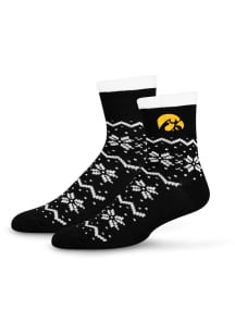 Iowa Hawkeyes 160 Snowflake Lane Womens Quarter Socks