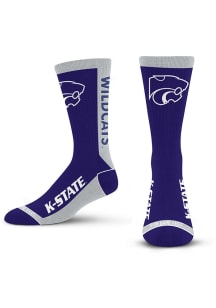 K-State Wildcats MVP Crew Sock Mens Crew Socks