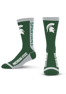 Michigan State Spartans MVP Crew Sock Mens Crew Socks