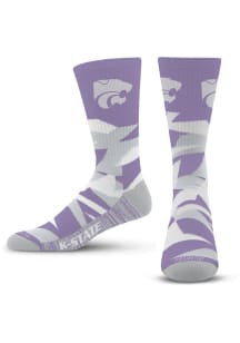 K-State Wildcats Breakout Mens Crew Socks