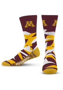 Minnesota Golden Gophers Breakout Mens Crew Socks