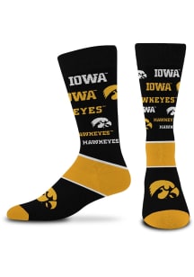 Iowa Hawkeyes End to End Mens Dress Socks
