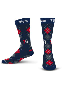 Philadelphia 76ers Fan Nation RMC Mens Argyle Socks