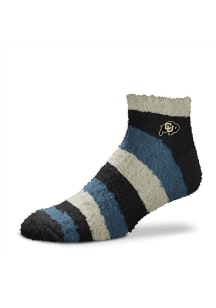 Colorado Buffaloes Rainbow II Sleep Soft Womens Quarter Socks