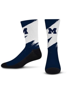 Michigan Wolverines Tear It Up Mens Crew Socks