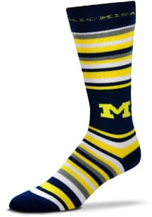 Michigan Wolverines The Boss Mens Dress Socks
