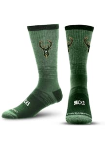 Milwaukee Bucks Team Tonal Mens Crew Socks
