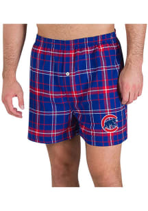 Concepts Sport Chicago Cubs Mens Blue Ultimate Boxer Shorts