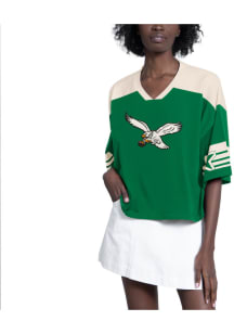 Philadelphia Eagles Womens Starter Dream Fashion Football Jersey - Kelly Green