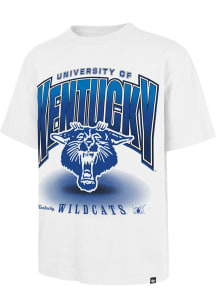 47 Kentucky Wildcats White Team Flex Football Foundation Short Sleeve Fashion T Shirt