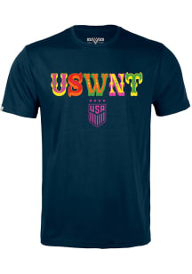 Levelwear USWNT Navy Blue Richmond Fiesta Short Sleeve T Shirt