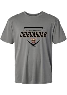 Summit Sportswear El Paso Chihuahuas Graphite Homeplate Short Sleeve T Shirt