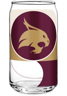 Texas State Bobcats Glass Pint Glass - White