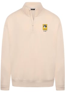Levelwear Pittsburgh Pirates Mens Tan Murray Core Long Sleeve Qtr Zip Pullover