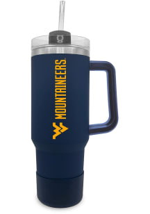 West Virginia Mountaineers 40 oz Stainless Steel Tumbler - Grey