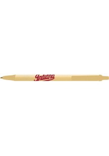 Indiana Hoosiers Bic Click Stick Pen - White