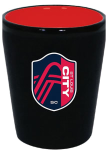 St Louis City SC Matte Black 2oz Shot Glass
