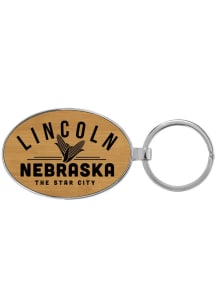 Lincoln Corn Keychain - Brown