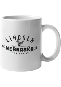 Lincoln Corn 11 oz Ceramic Mug - White